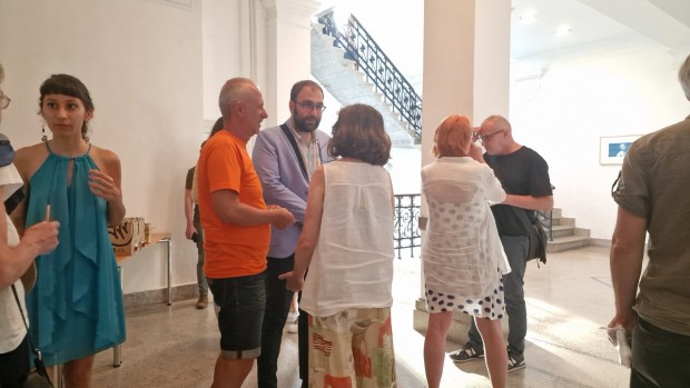 В Гьоте институт София Goethe Institut Bulgarien се състоя представяне разговор с куратора