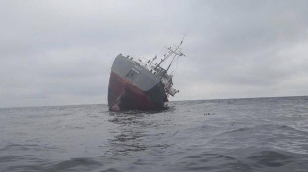 Товарен кораб е претърпял инцидент в Южна Гърция. Всички седем члена на