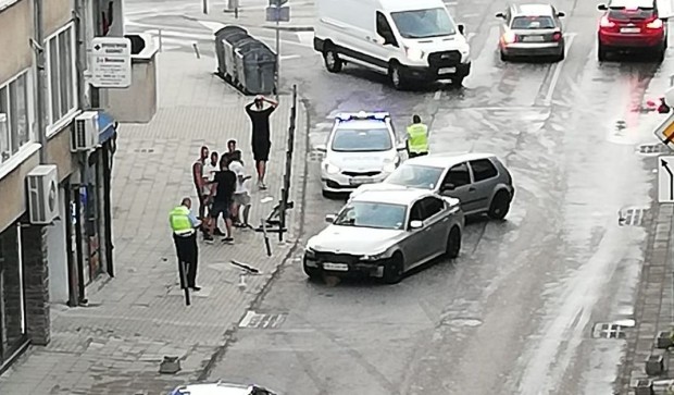 Шофьор с БМВ предизвика катастрофа в Пловдив Това съобщи в