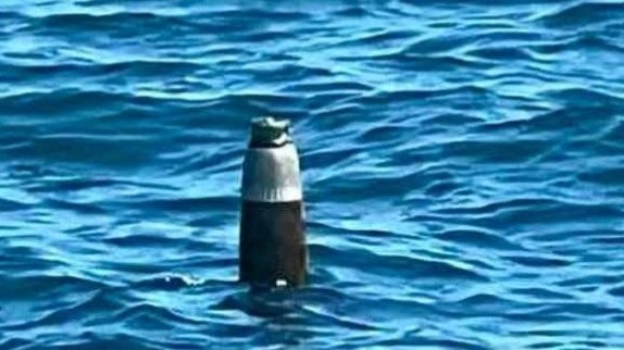 Граничнополицейският кораб Каварна е открил останки от боеприпас на 5,5