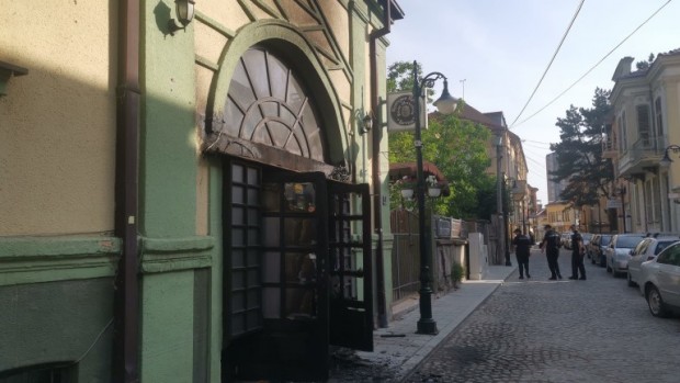 Българският културен клуб Иван Михайлов в Битоля който бе подпален на