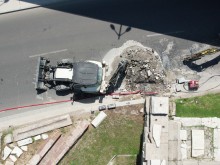 ВиК авария в подлеза на "Гладстон", шофьорите да внимават