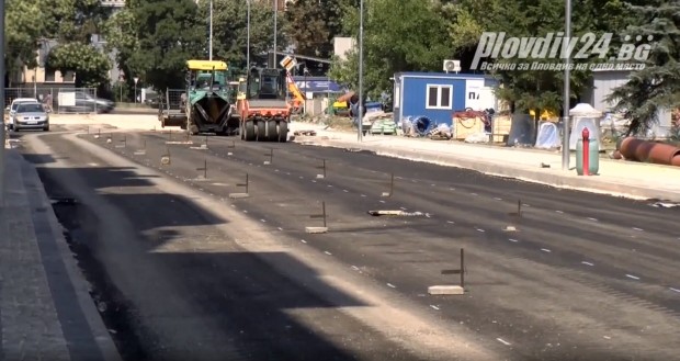 Началото на края на ремонта на улица Даме Груев започна