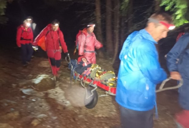 Пострадала френска туристка е била спасена от ПСС отряд