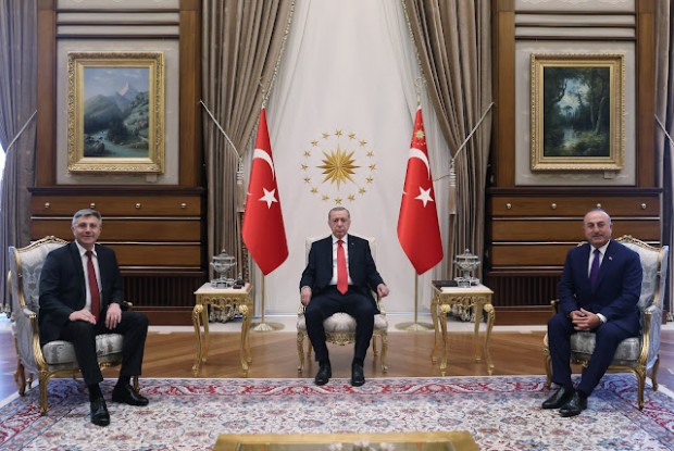Президентът  на Турция Реджеп Тайип Ердоган прие днес Мустафа Карадайъ