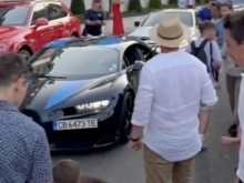 Български бизнесмен с "Бугати"-то си блокира движението в Монако