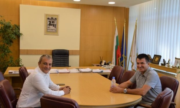 Кметът Илко Стоянов проведе работни срещи с новоназначения областен управител