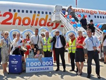 1 милион пътници е посрещнало летището в Бургас от началото на годината