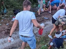 Затвориха магистрала "Тракия" след тежкото ПТП с ранени деца
