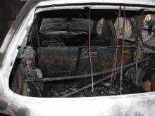 Автомобил пламна тази нощ в Брестовица