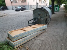 Продължава събирането на едрогабаритни отпадъци и през тази седмица