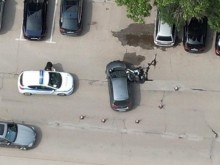 Очевидци за катастрофата в Пловдив: Мотористът се вряза в колата