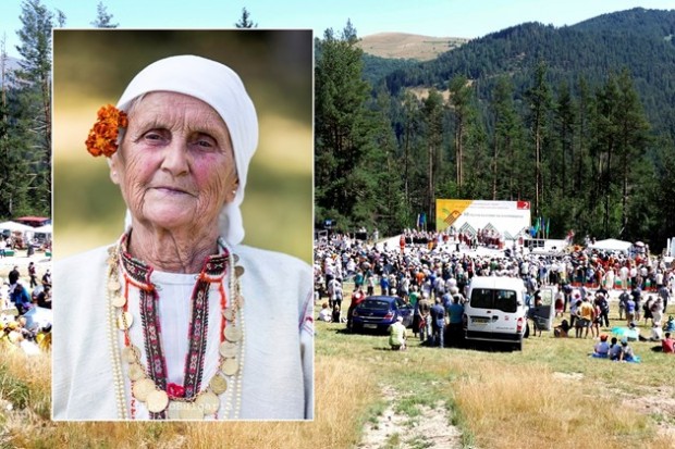 96 годишната баба Цана Иванова е най възрастната певица Жизнената пенсионерка е