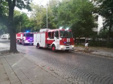 Инцидент в центъра на Пловдив вдигна пожарната на крак