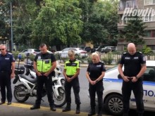 Полицията в Пловдив почете паметта на загиналите си колеги