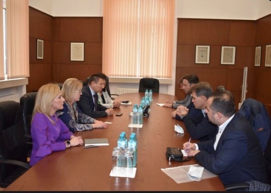 Ръководството на Прокуратурата проведе работна среща с външния министър на РСМ Буяр Османи във връзка с тежкия пътен инцидент на АМ "Струма"