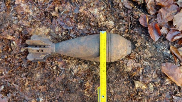 Военнослужещи от Сухопътните войски унищожиха невзривен боеприпас, открит в планина Беласица