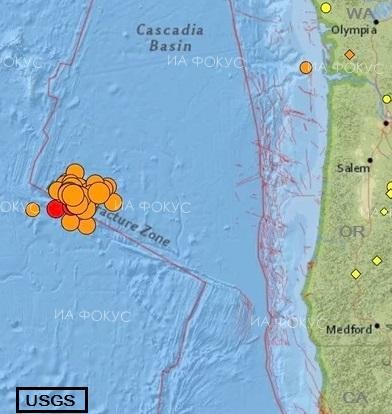 Румяна Главчева, експерт-сеизмолог, дописен член на БАНИ: Серия земетресения в Тихия океан западно от щата Орегон