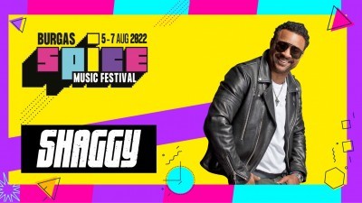 SHAGGY се присъединява към SPICE Music Festival 2022 в Бургас