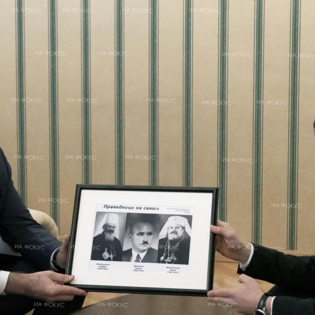 В Международния ден в памет на жертвите на Холокоста президентът се срещна с председателя на Организацията на евреите в България "Шалом"
