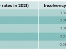 Българските дружества в несъстоятелност са нараснали с 5,74% през 2021 г.