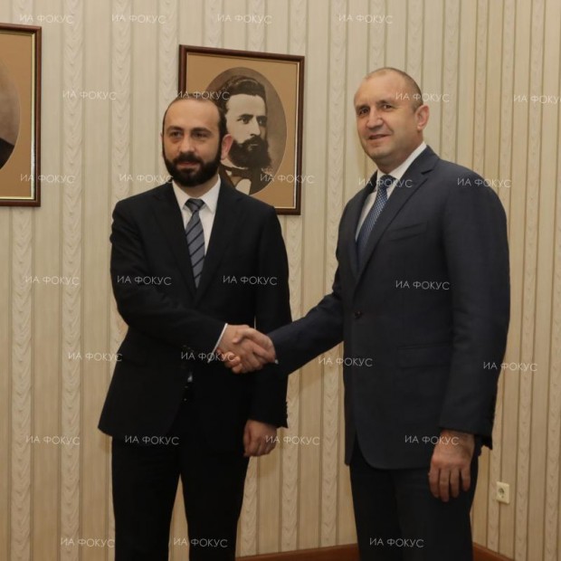България и Армения ще насърчат двустранното партньорство в икономиката, туризма и образованието