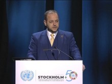 Министър Борислав Сандов участва в срещата за околната среда, климата и развитието в Стокхолм