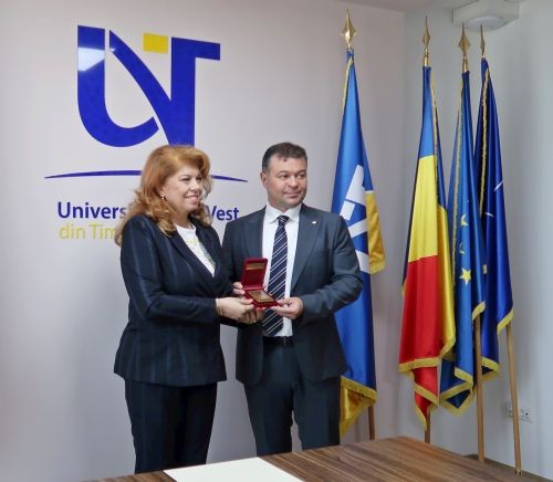 Възможности за съвместни проекти обсъдиха вицепрезидентът Йотова и ръководството на Западния университет в Тимишоара