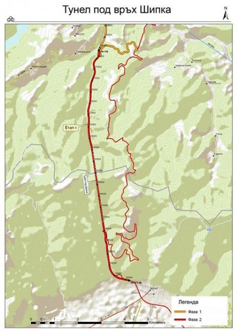 Утре се подписват договорите за проектиране и строителство на тунела под Шипка