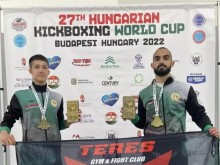 Два златни медала от двама участника от 27th Hungarian Kickboxing World Cup