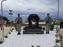 Паметна плоча на военния пилот Валентин Терзиев е открита в шабленското село Тюленово