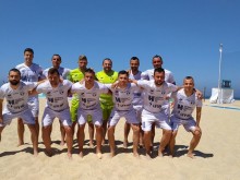 Ясна групата на МФК Спартак за Шампионската лига по плажен футбол
