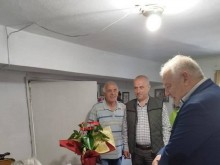 Кметът на Смолян Николай Мелемов поздрави столетничката Руска Шопова от Широка лъка
