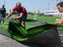 Поставят нова тревна настилка в СК "Локомотив"