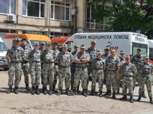 Резервисти от НВУ "Васил Левски" спасиха човек, пострадал при катастрофа