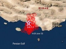 Две умерено силни земетресения в едно и също пространство в Иран – второто с щети