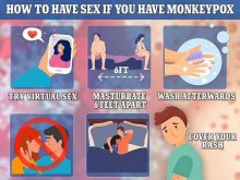 CDC пусна инструкция за безопасен секс при заразените с маймунска шарка