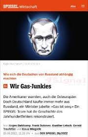 Der Spiegel: "Ние сме газови наркомани"