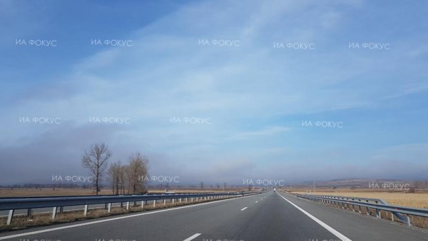 Възстановено е движението при км 73 на АМ "Тракия", в посока Бургас