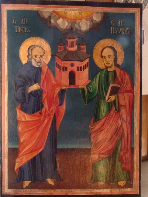 Църква празнува паметта на светите апостоли Петър и Павел
