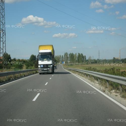 Възстановено е движението по АМ "Тракия" при км 165, в посока Бургас