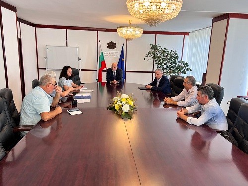 Министърът на културата проф. Минеков се срещна с председателя на УС на Сдружение "Български музеи" Борис Хаджийски