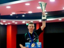 14-годишният Йоан Величков спечели купата на Варна в открития турнир по тенис на маса