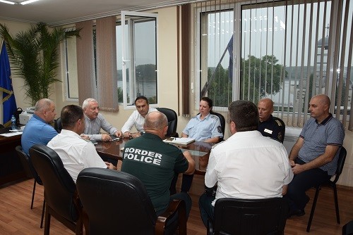 Областният управител Огнян Асенов се срещна с ръководителите на службите за сигурност и обществен ред в област Видин