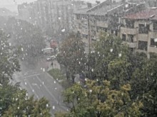 Буря удари голям български град