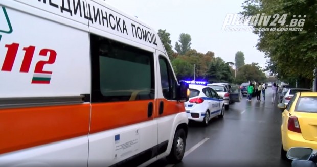 Верижна катастрофа в Пловдив