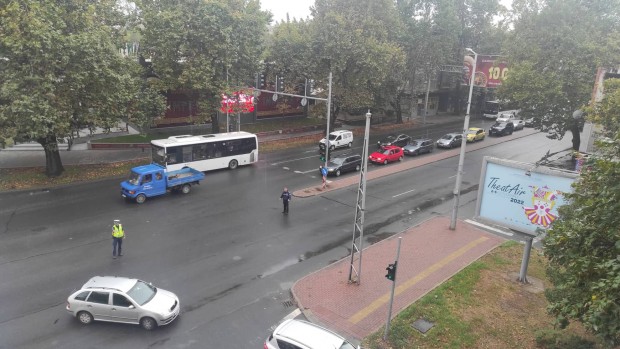 За извънредна ситуация в Пловдив научи Plovdiv24 bg Представители на полицията