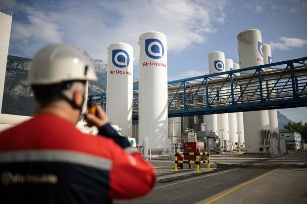 Френската група за промишлени газове Ер Ликид (Air Liquide) обяви