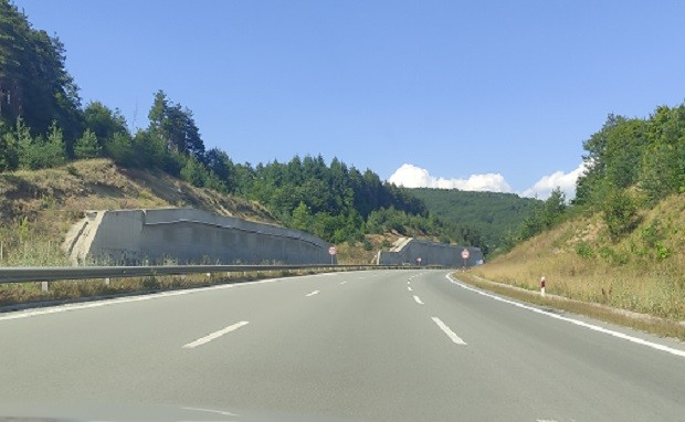 Възстановено е движението при 154 км на АМ "Тракия" в района на с. Опълченец в посока София