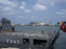 Турски военен кораб акостира в израелско пристанище за първи път от 10 години